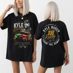 RIP Kyle Busch Shirt Rowdy Forever NASCAR Memorial Fan Apparel