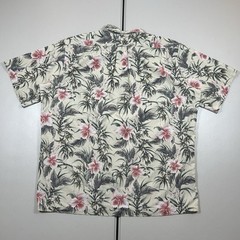 Vintage Reyn Spooner Hawaiian Shirt Quarter Button Up Men’s Size XL Flowers AOP