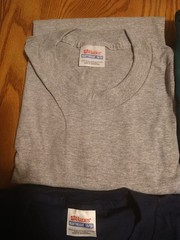 Vintage Hanes Heavyweight 50/50 Blank Men’s T-Shirt Size XL Red, Gray,Blue,Green
