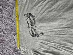 Vintage Nike 6.0 Shirt Unisex XL NWT Gray Black Y2K Double Layer Graphic Tee