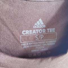NWT Adidas Men’s Creator Tee Long Sleeve Brown Shirt Training Performance Size S