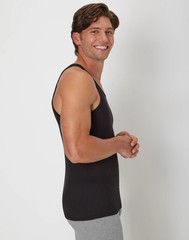 Hanes Tank 6-Pack Ultimate ComfortSoft Dyed Tagless Wicking Cool Comfort Ribbed