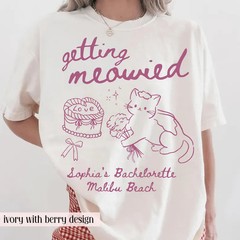 Custom Bachelorette Party Soft Cotton Comfort Tee Bride Squad Gift Idea