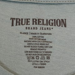 True Religion Multi-Horseshoe Puff Print Graphic Tee 700949 Men’s XL Green NWT