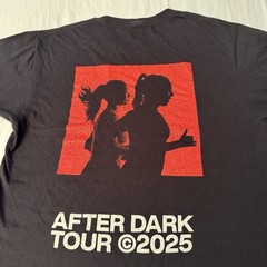 Nike Run After Dark Tour 2025 T Shirt Size Small Los Angeles 13.1 Swoosh