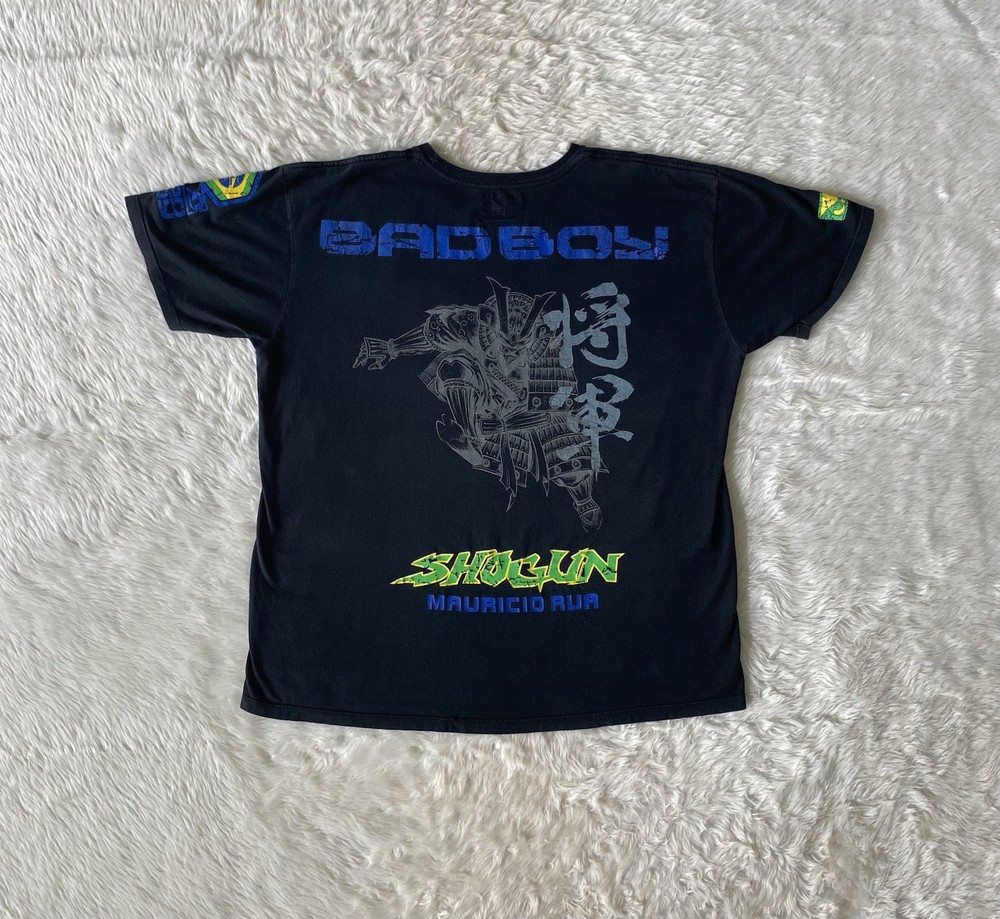 2010 UFC 113 Mauricio Shogun Rua Bad Boy Pro Series MMA Logo Walkout T-Shirt XL