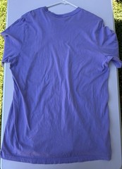 Adidas Men’s Original Trefoil Essentials T Shirt In Light Purple – Size Large