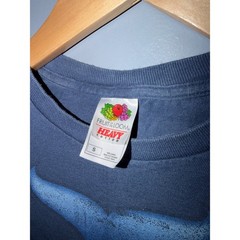 SeaWorld Believe Orca Whale Graphic T-Shirt Navy Blue Fruit of the Loom Small
