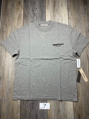 Fear of God Essentials Dark Oatmeal Short Sleeve T-Shirt Sizes: XS-XL