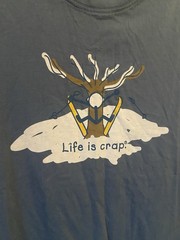 Life Is Crap T Shirt New Small🌺