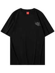 Niepce Men’s Gallant Lion Embroidery Tee Japanese Streetwear T-Shirt