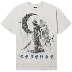 Revenge Scythe Tee Cement Blue Brand New Withtags
