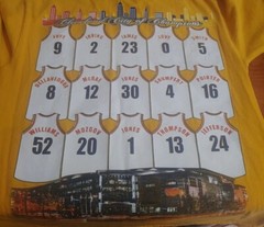 AAA Classic Graphic T-Shirt Mens S Cotton Short Sleeve Yellow Cleveland