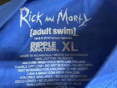 Rick and Morty Unisex XL T-shirt