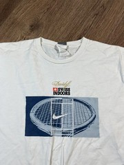 Nike Vintage 90s T Shirt Davidoff Swiss Indoors