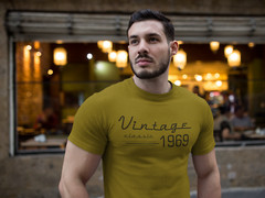 Custom Made Shirt Birthday Gift Shirt for Men Vintage Classic Put Your Own Year