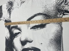 Vintage 90’s Marilyn Monroe Big Face Front And Back All Over Print AOP Size XL