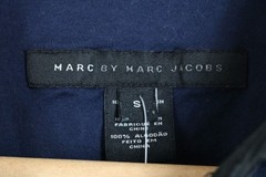 Marc-by-Marc-Jacobs Polo Shirt | Vintage Contrast Collar Long Sleeve Polo | Clas