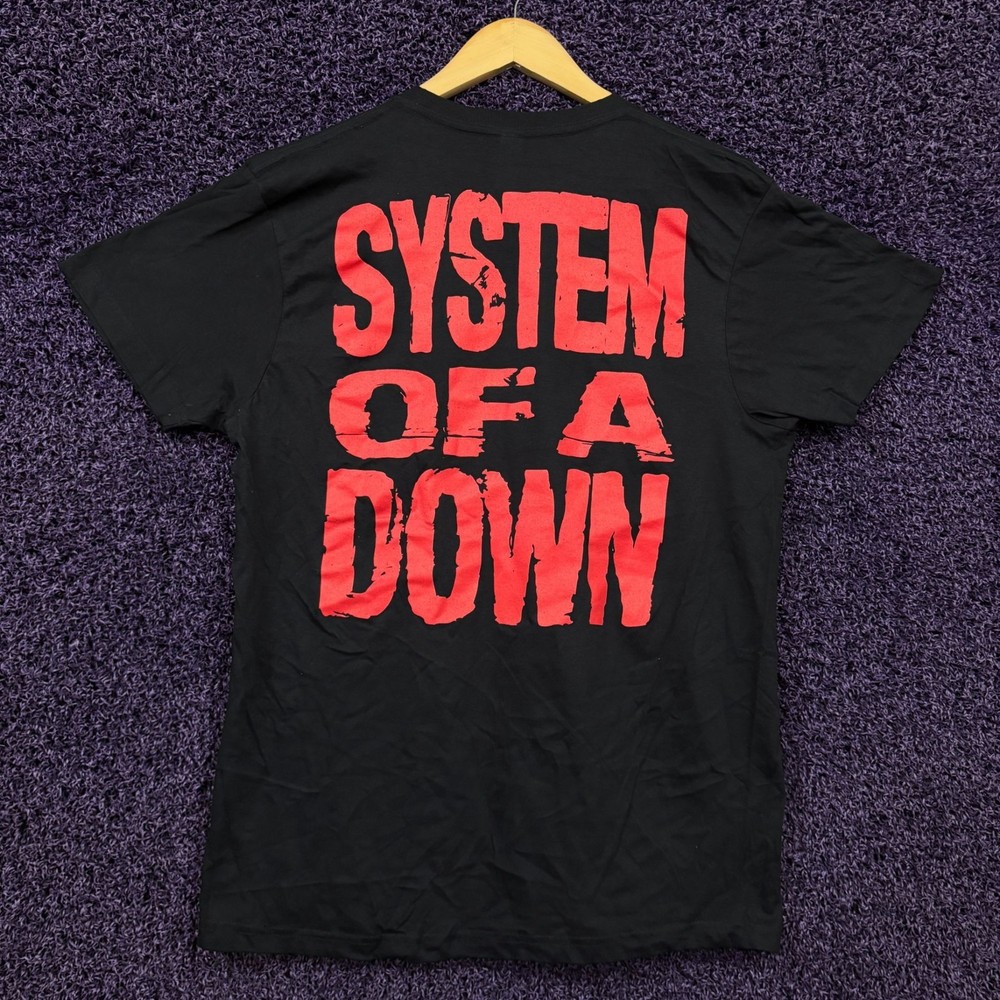 System of a Down Sugar Self-titled Album Nu Metal T-Shirt M