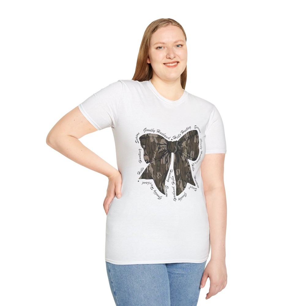 Camo Bow T-Shirt, Casual Wear, Gift for Her, Cute Outfit, Everyday […]