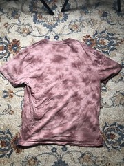 True Religion Men’s XL Buddha Logo Graphic Tee Red Pink Tie Dye T-Shirt