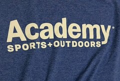 Academy Sports and Outdoors Have Fun Out There Tshirt Adult XL Blue
