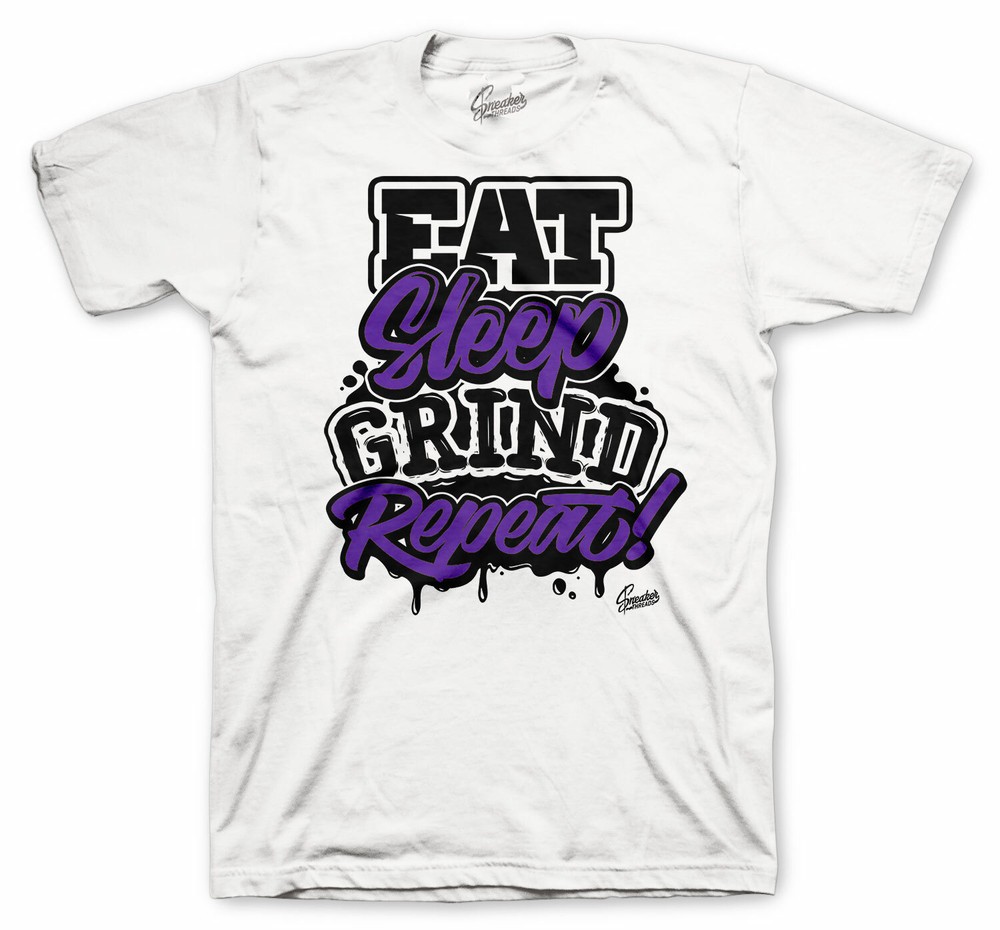 Shirts Match Jordan 4 Purple Metallic Sneaker Tee – Daily Routine