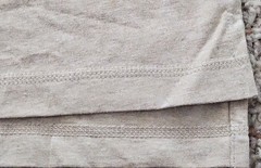 Vtg Claiborne T-Shirt Men’s XLarge Neutral SAND 100% Cotton Pullover Y2K NWT