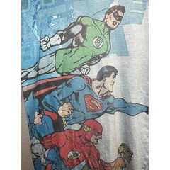 DC Comics Shirt Superhero Justice League Polyester Tee VTG 2009 Medium