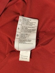 Carhartt Men’s Relaxed Fit Pocket T-Shirt Red Solid Crew Neck XL Regular