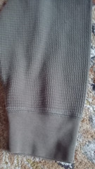 D55)EDDIE BAUER WAFFLE THERMAL TEE SHIRT LONG SLEEVE L LARGE NICE USED CONDITION