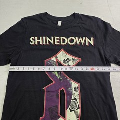 Shinedown Concert T-Shirt Black It’s Never Goodbye Its Just Til Next Time Mens L