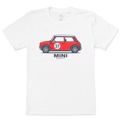 Classic Mini Cooper S Side Graphic printed on Men’s T-Shirt