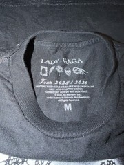 Lady Gaga Lace Gaga Mayhem Ball Tour Tee Size Medium