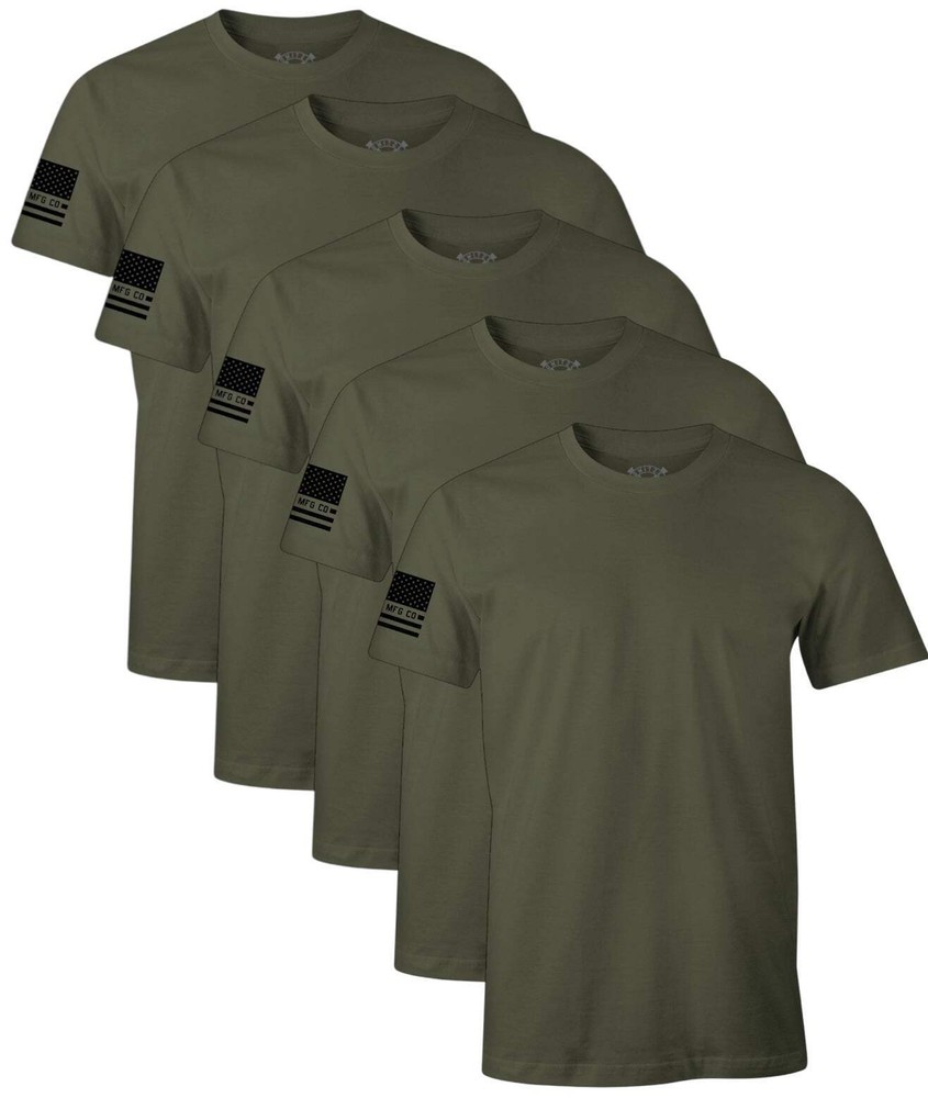Howitzer Men’s T-shirt Standard Basic Packs Surplus Green Military Grunt
