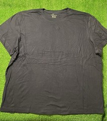 Nike Standard Fit Blue Big And Tall Plain Blank Irregular T Shirt Size 4XL