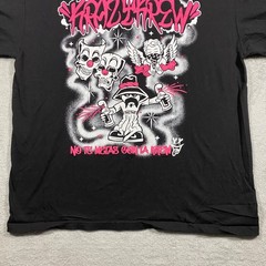 Boxset Krazy Krew T-Shirt Mens XL Black Pink Chicano Graphic Tee