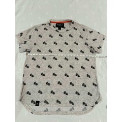 Brooklyn Standard Graphic Print T shirt Mens Size L Short Sleeve Crew Neck Gray