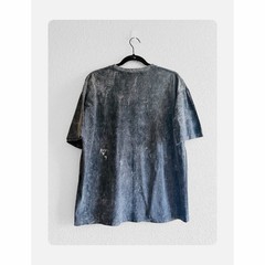 Bacon Streetwear Grunge Acid Wash Casual Fashion Forward T-shirt Dark Gray L NWT