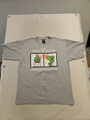 Vtg Marvin The Martian Single Stitch T Shirt Unisex Sz XL Looney Tunes USA Made