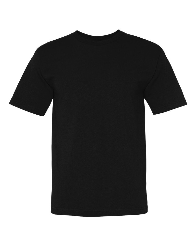Mens USA AMERICAN Made Tee Midweight 100% Pre-Shrunk Cotton T-Shirt S-4XL NEW!