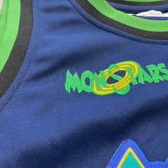 Monstars Space Jam Men’s Headgear Classics Size 2XL Basketball Jersey NASA