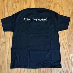 Vintage 2003 Escucha A System Of A Down XL Black Band T-Shirt Steal this Album