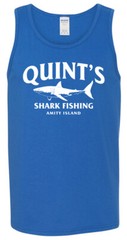 QUINT’S Shark Fishing TANK TOP T-shirt – Jaws Amity Shark Week