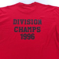 Vintage 1996 World Bohemian Euchre Tourney T-Shirt Red Jerzees USA Mens XL