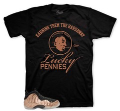 Sneaker Shirts To Match Foamposite Copper Metallic – Lucky Shirts