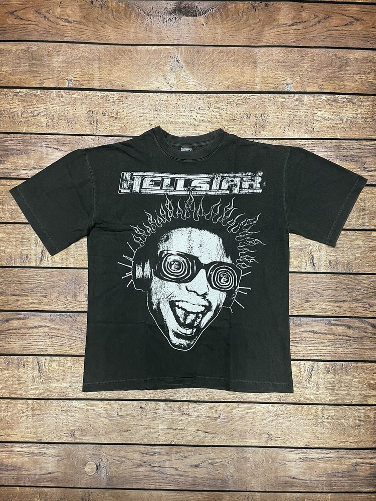 NEW Hellstar Rage Tee Black Size S-XL FREE SHIPPING