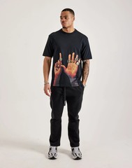 Jordan Flight MVP Men’s Six Championship Rings T-Shirt Black/Cream White