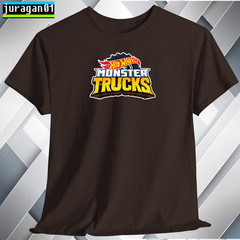 HW Monster Trucks T-Shirt Logo Many Colors Size S to 5XL Made in USA