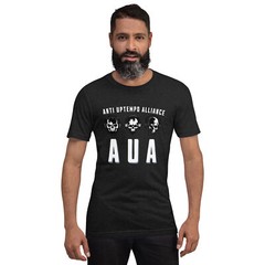 AUA – 909 Gabber Kicks Only Men and Unisex Shirt – Tee for Hardcore Rebels